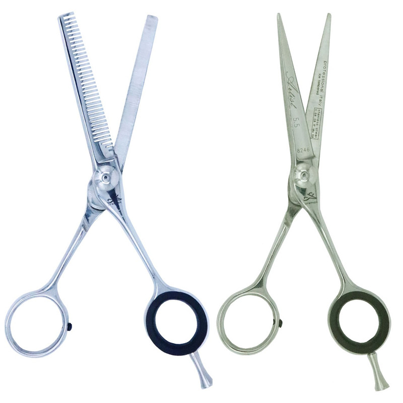 قیچی حرفه ای آرایشگاهی پریماکس مدل PJ824146003 بسته 2 عددی