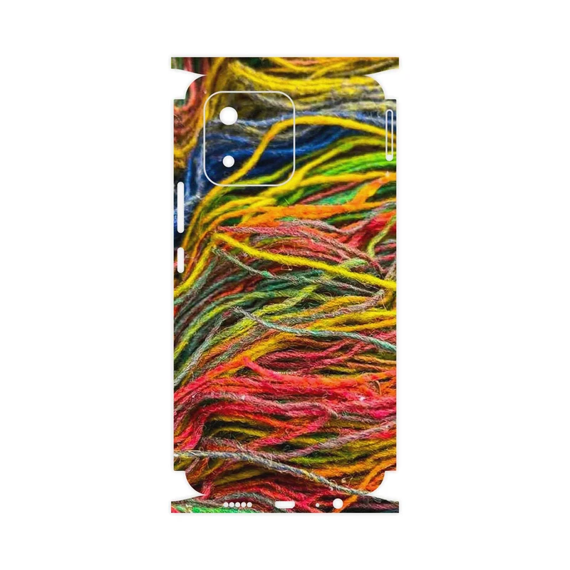 برچسب پوششی ماهوت مدل Fabric Texture 9-FullSkin مناسب برای گوشی موبایل آنر X5