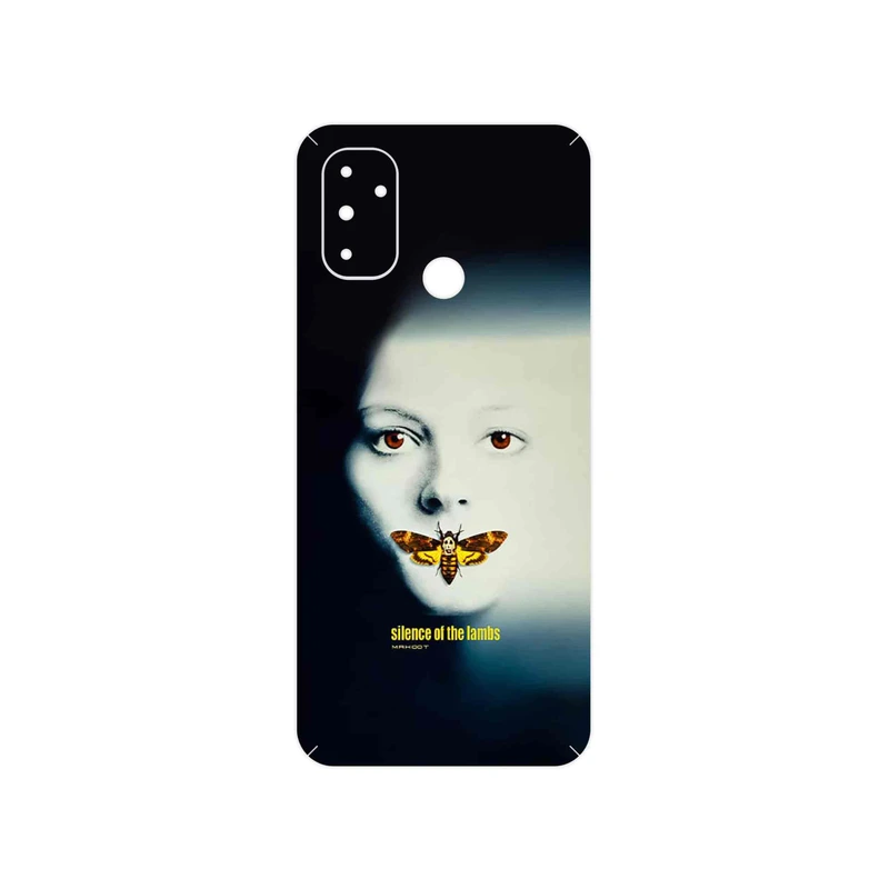 برچسب پوششی ماهوت مدل Silence of the Lambs مناسب برای گوشی موبایل وان پلاس Nord N100