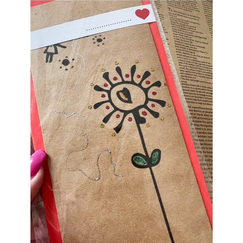 کارت پستال مدل ستاره دنباله دار کد 088