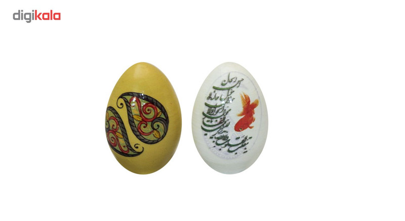 تخم مرغ تزیینی هفت سین آرت گالری مدل A3087 بسته 2عددی