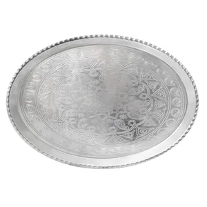 سینی مسی طرح کرمان مدل بیضی کد27