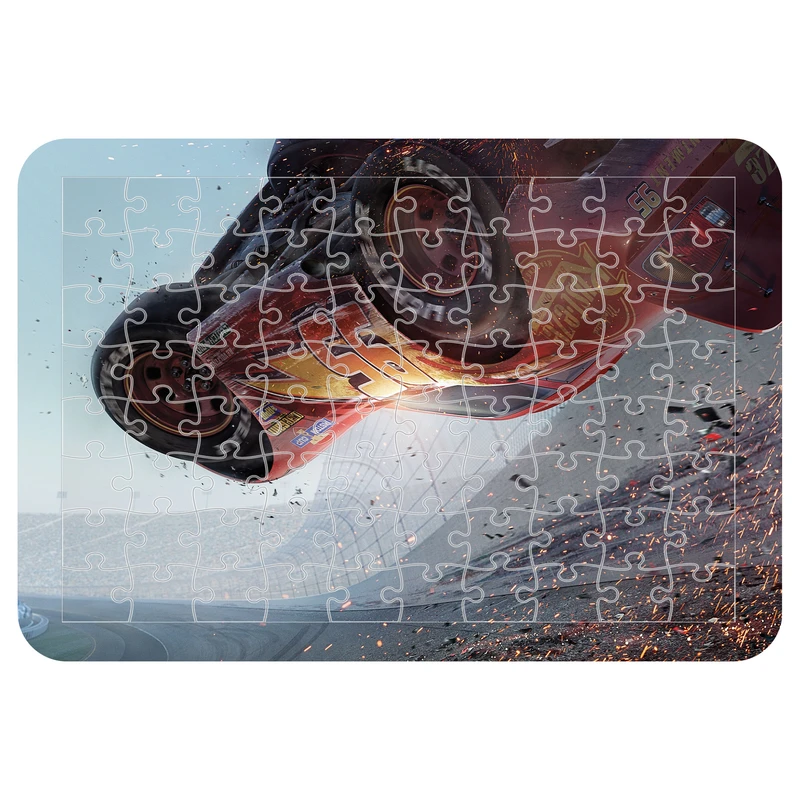 پازل 54 تکه مدل CHB1261 طرح انیمیشن ماشین ها مک کویین