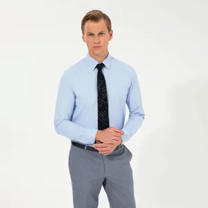 پیراهن آستین بلند مردانه پیر کاردین مدل Slim Fit Basic کد BO10746