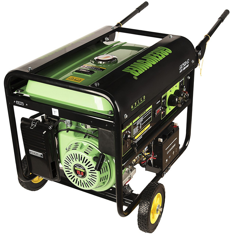 موتور برق بنزینی گرین پاور مدل GR6500-E2