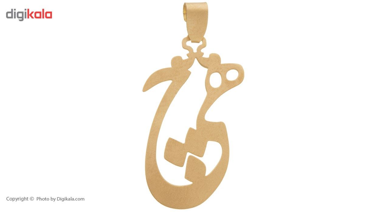 آویز گردنبند طلا 18 عیار پندار گلد مدل AG17 -  - 3