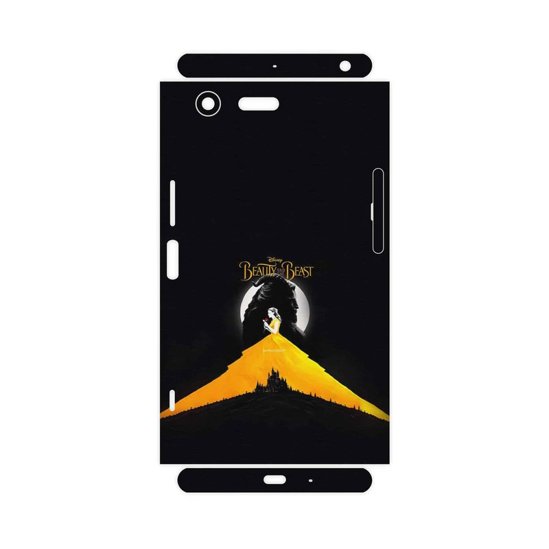 برچسب پوششی ماهوت مدل Beauty and the Beast-FullSkin مناسب برای گوشی موبایل سونی Xperia XZ Premium
