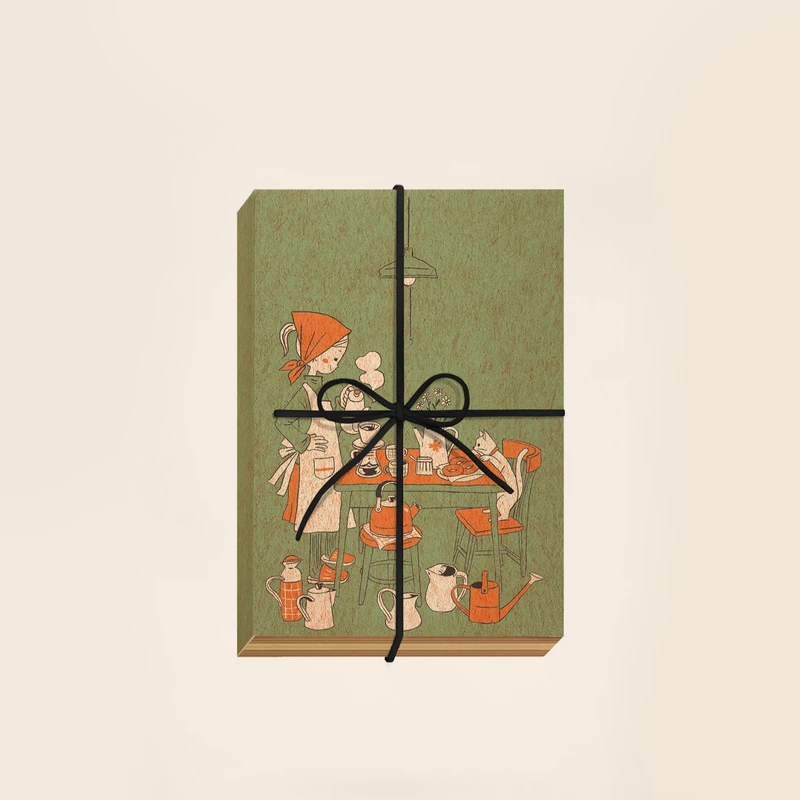 دفترچه یادداشت 120 برگ مریخ مدل Cooking 4012