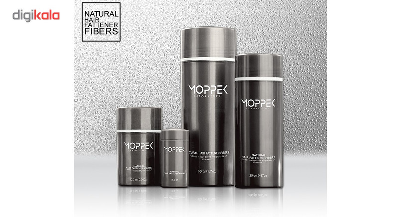 پودر پرپشت کننده مو موپک مدل Black وزن 25 گرم رنگ مشکی