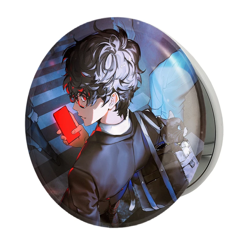 آینه جیبی خندالو طرح بازی پرسونا (Persona) مدل تاشو کد 34446