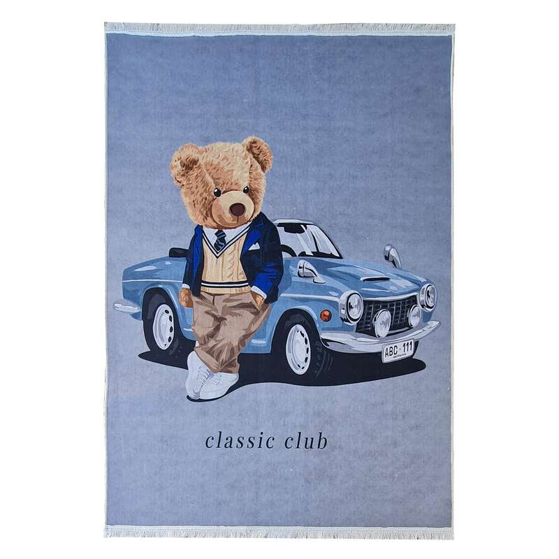 فرش پارچه ای مدل فرشینه طرح اتاق کودک و نوجوان کد 100305