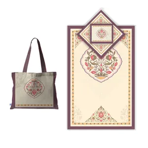 سجاده و جانماز شمسه نگار مدل DTD632 به همراه کیف