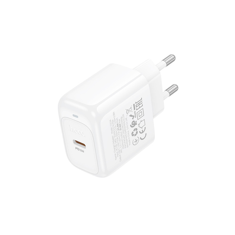 خرید و قیمت شارژر دیواری 25 وات هوکو مدل CS53A USB