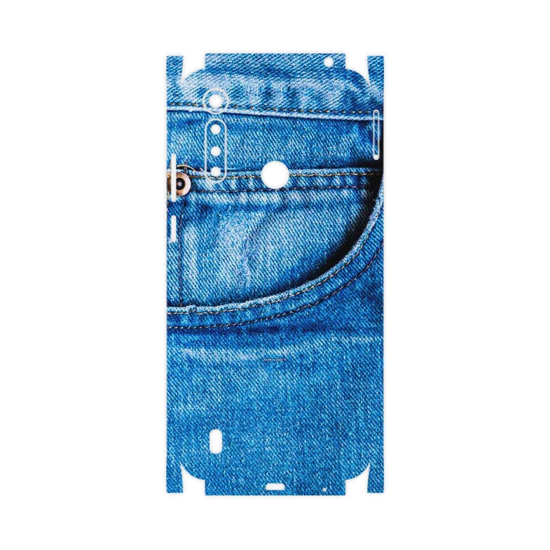 برچسب پوششی ماهوت مدل Fabric Texture 7-FullSkin مناسب برای گوشی موبایل موتورولا Moto G8 Power Lite