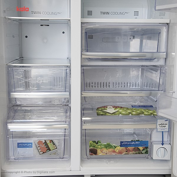 یخچال و فریزر سامسونگ مدل RS12SW یخچال و فریزر سامسونگ مدل RS12SW