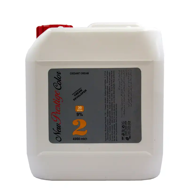اکسیدان نیو پرستیژ کالر کد 2 نه درصدی حجم 4000 میلی لیتر