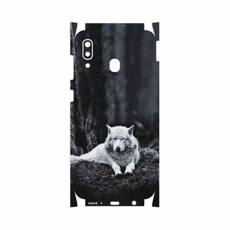 برچسب پوششی ماهوت مدل Dire Wolf-FullSkin مناسب برای گوشی موبایل سامسونگ Galaxy M10s