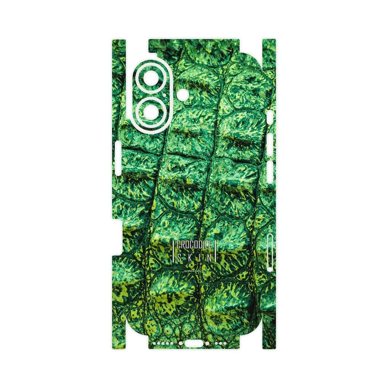 برچسب پوششی ماهوت مدل Crocodile Skin-FullSkin مناسب برای گوشی موبایل اپل iPhone 16
