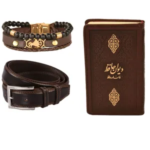 ست هدیه طرح تولد آذر  کهن چرم مدل m98-9