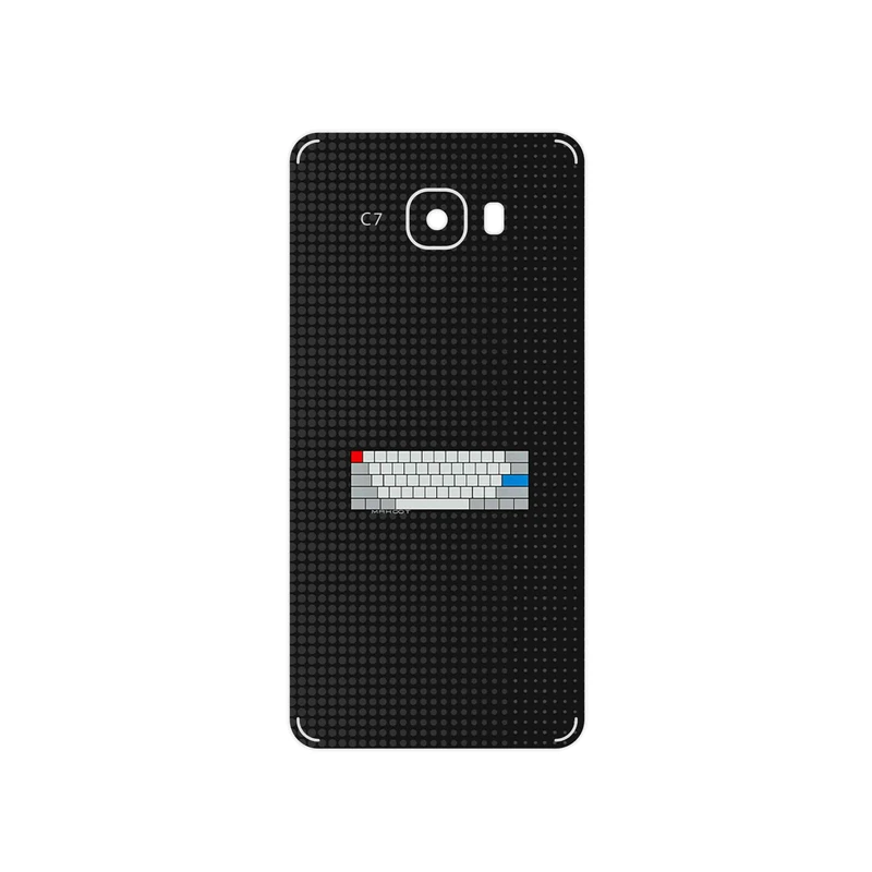 برچسب پوششی ماهوت مدل Minimal Keyboard Icon مناسب برای گوشی موبایل سامسونگ Galaxy C7