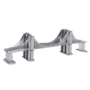 پازل سه بعدی فلزی مدل Brooklyn Bridge
