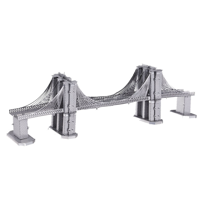 پازل سه بعدی فلزی مدل Brooklyn Bridge