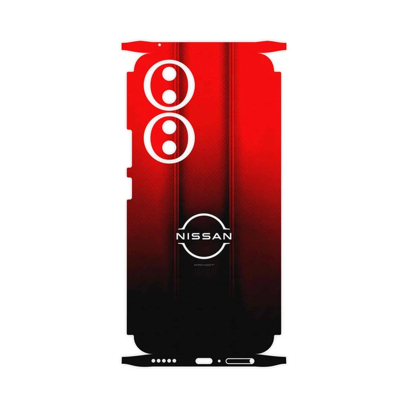 برچسب پوششی ماهوت مدل Nissan_Logo-FullSkin مناسب برای گوشی موبایل آنر 90