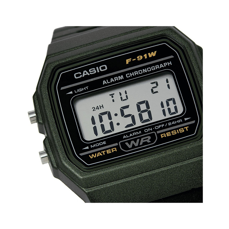 ساعت مچی دیجیتالی کاسیو جی شاک مدل F-91WM-3ADF