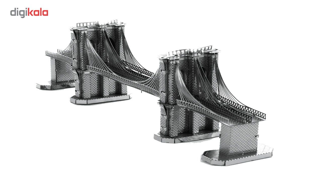 پازل سه بعدی فلزی مدل Brooklyn Bridge