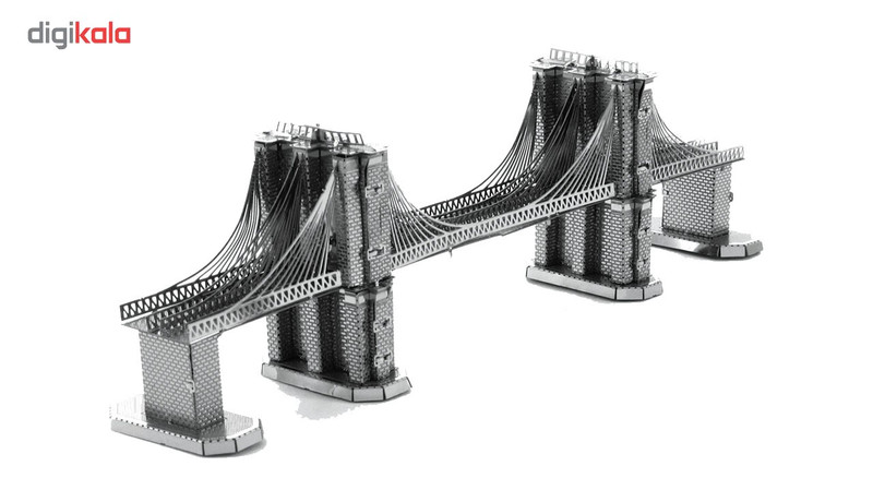 پازل سه بعدی فلزی مدل Brooklyn Bridge