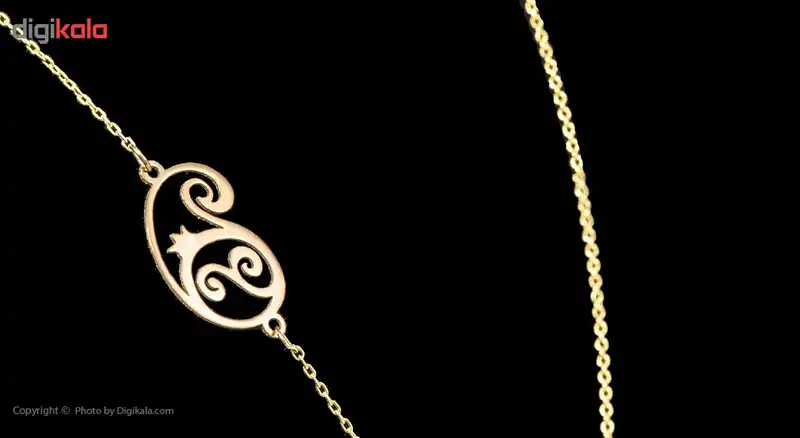 گردنبند طلا 18 عیار زنانه ماهک مدل MM0606