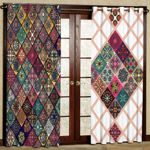 پرده مدل مخمل پانچی کد 1293aT2 سایز 200x140 سانتی متر