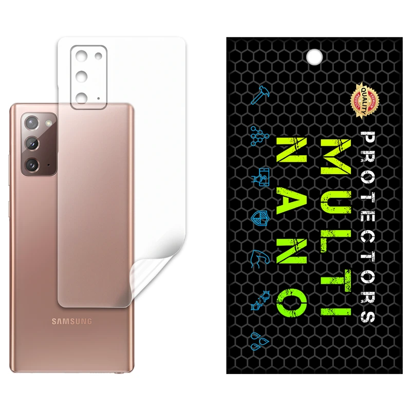 محافظ پشت مات نانو هیدروژل مولتی نانو مدل X-F1B مناسب برای گوشی موبایل سامسونگ Galaxy Note 20