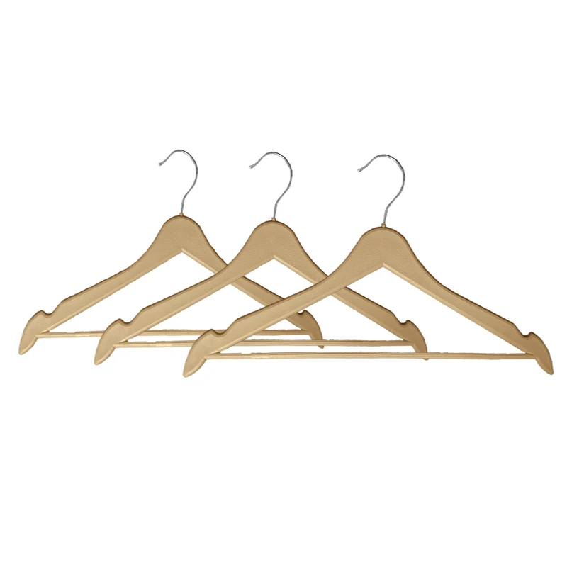 چوب لباسی طرح چوب کاج بسته 3 عددی