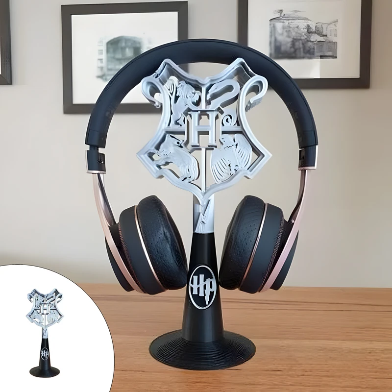پایه نگهدارنده هدفون کاف تینگز مدل هری پاتر طرح هاگوارتز