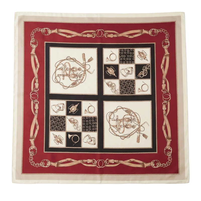 روسری ابریشم توییل زنانه مدل H04 با طول و عرض 125×125
سانتی‌متر