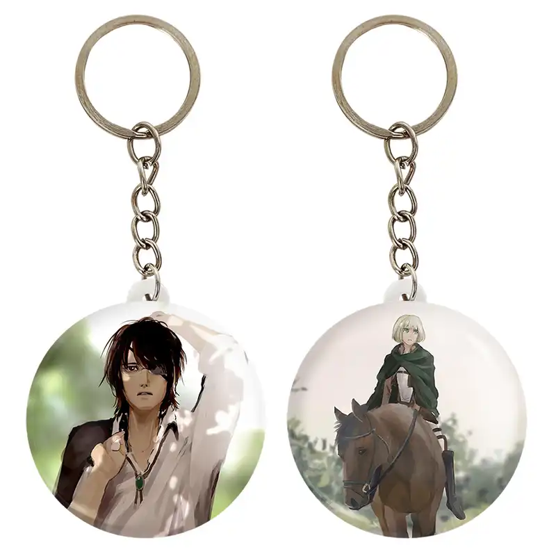 جاکلیدی خندالو مدل هانجی انیمه اتک آن تایتان کد 1858618585 مجموعه 2 عددی