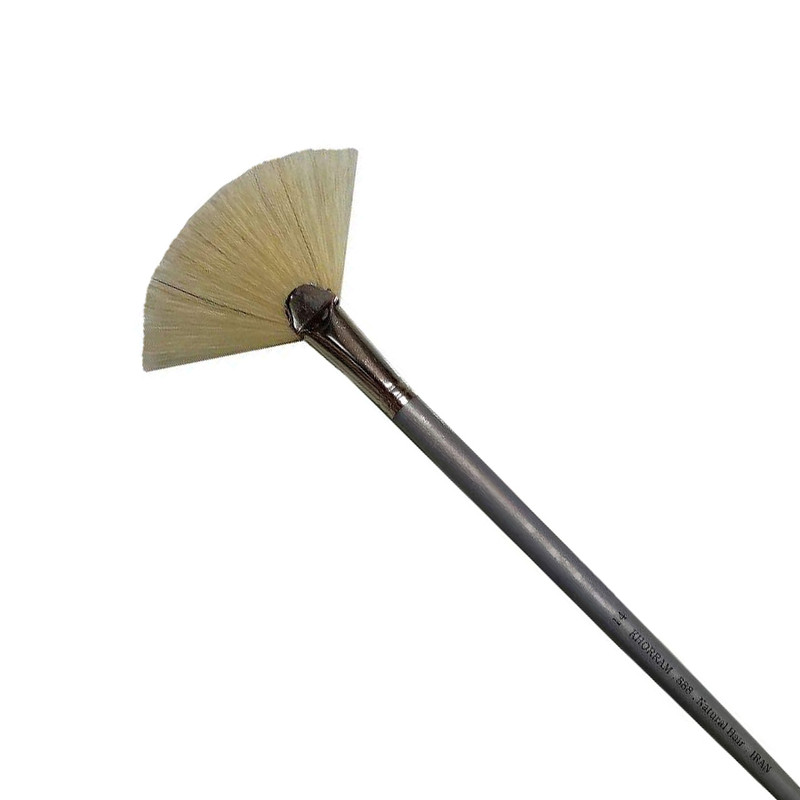 قلم مو بادبزنی خرم شماره 14 کد 888