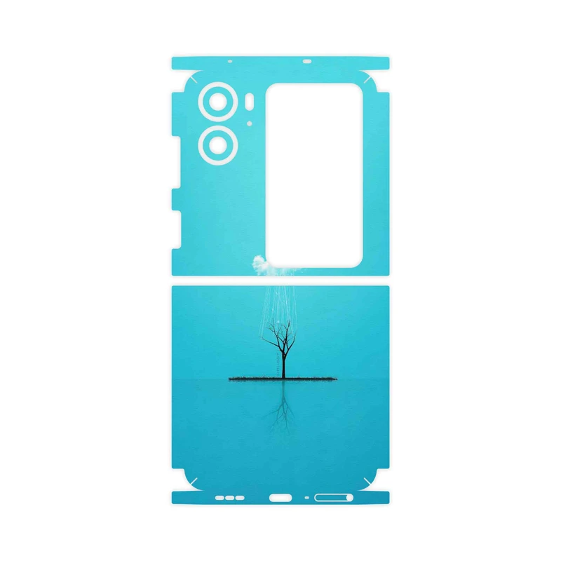 برچسب پوششی ماهوت مدل Minimal Tree-FullSkin مناسب برای گوشی موبایل اپو Find N2 Flip