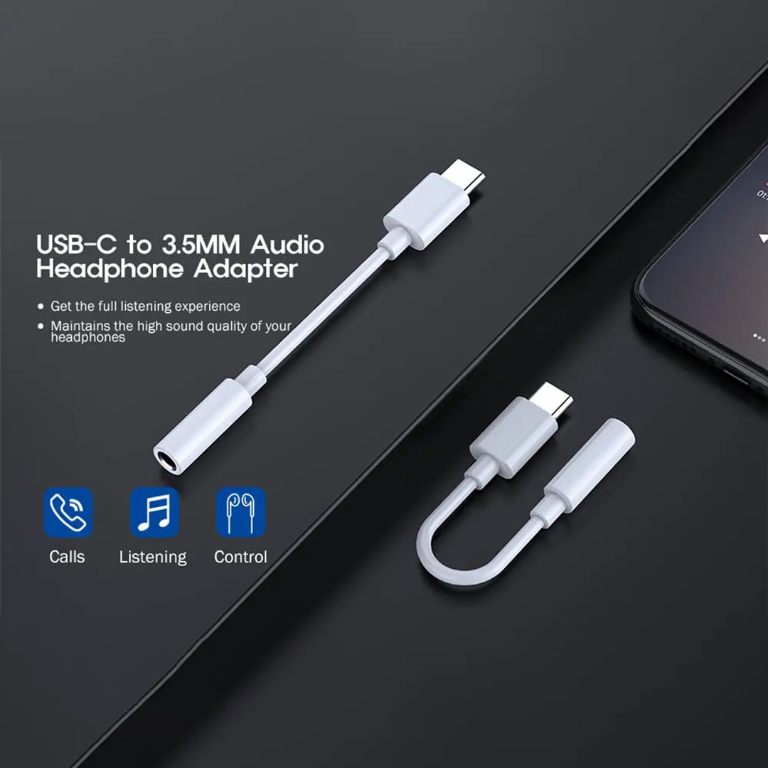 کابل تبدیل USB-C به جک 3.5 میلی متری اکسسوری سیتی مدل JTC