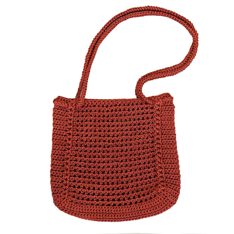 کیف دوشی دست دوز زنانه مدل بهار