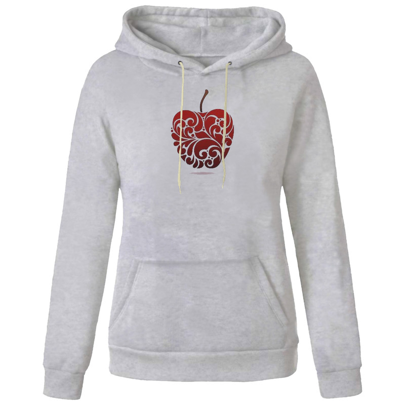 هودی زنانه مدل سیب کد AA171