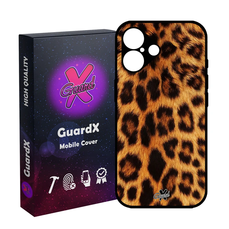 کاور گارد ایکس طرح Leopard مدل 10095 مناسب برای گوشی موبایل اپل iPhone 16