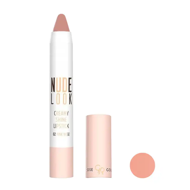 رژ لب مدادی گلدن رز شماره 01