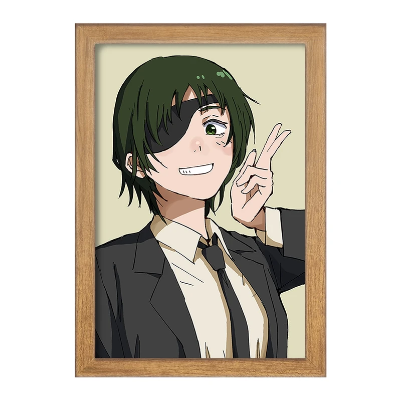 تابلو خندالو مدل هیمنو انیمه مرد اره ای Chainsaw Man  کد 23218