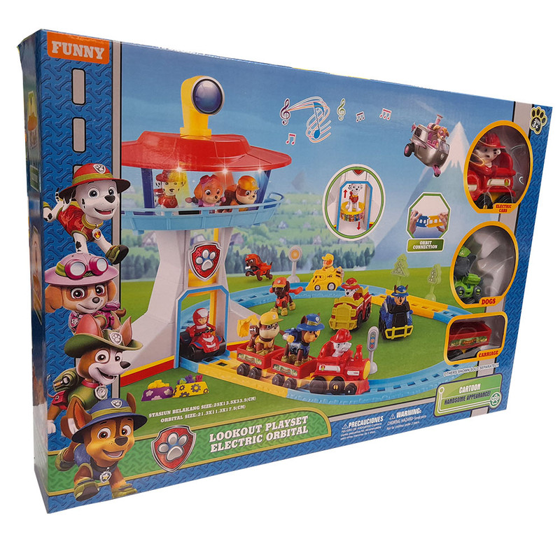 قطار بازی مدل سگهای نگهبان