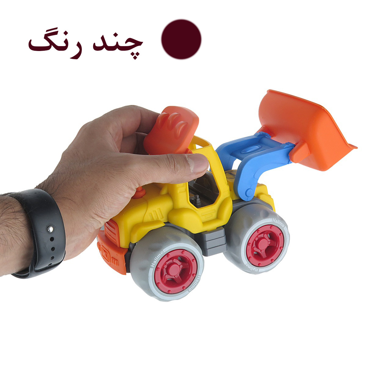 ماشین بازی مدل راهسازی مجموعه 4 عددی