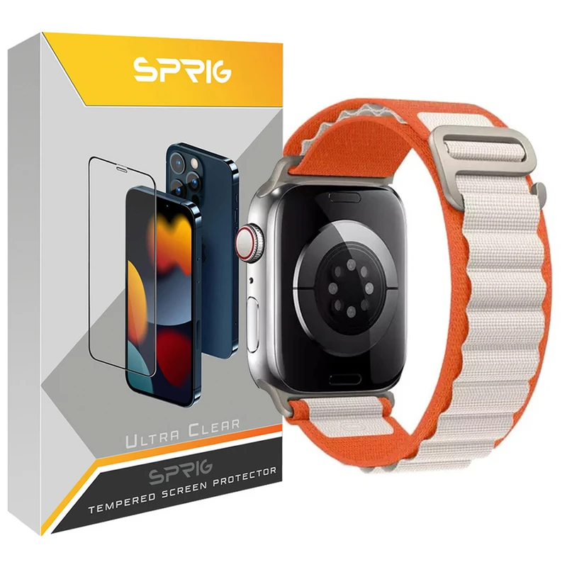 بند اسپریگ مدل Loop Alpine مناسب برای اپل واچ 42 / 44 / 45 / 49 میلی متری