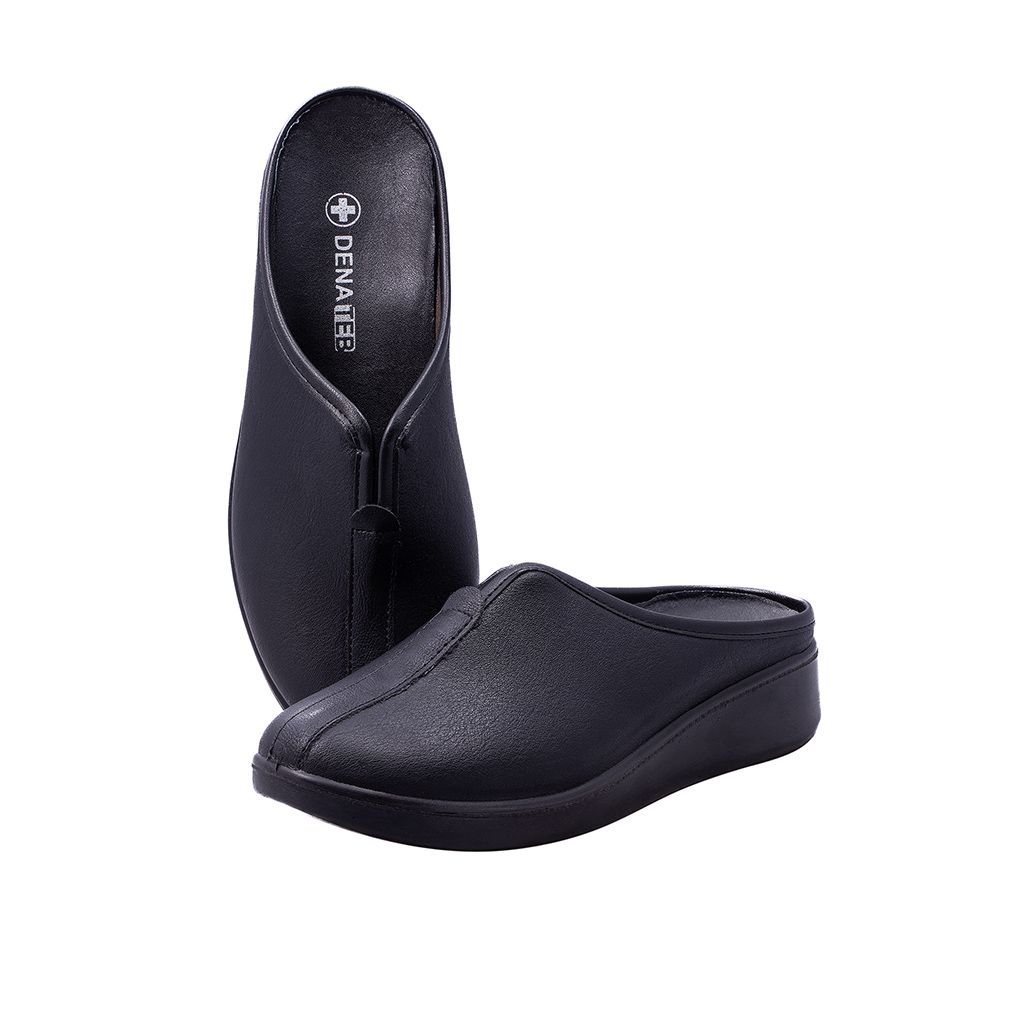 صندل زنانه مدل جلوبسته کد 321 رنگ مشکی -  - 3