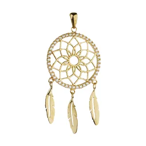 آویز گردنبند طلا 18 عیار زنانه میو گلد مدل MIO-GD892